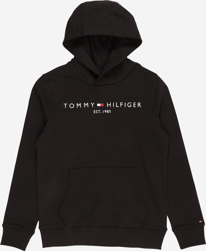 Tommy Hilfiger Sweat à capuche basique Enfant Noir 7