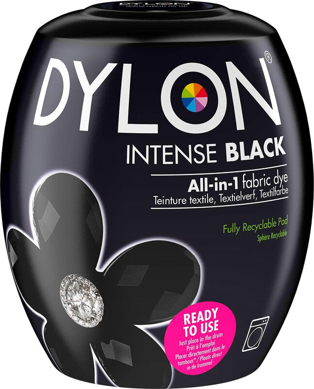 Dylon Intense Black All-in-1 Fabric Dye 350g