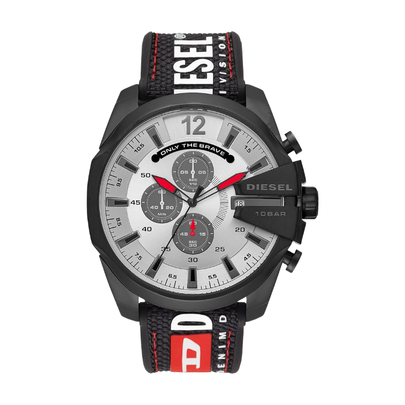 DZ4512 Mega Chief Chronograph Rubber Strap Watch