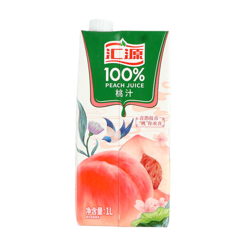 【durstlöschend】Huiyuan Pfirsichsaft 1L