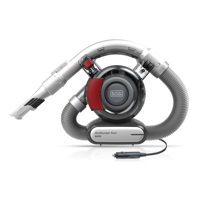 BLACK + DECKER DustBuster Flexi Auto PD1200AV Handheld Vacuum Cleaner - Red & Grey