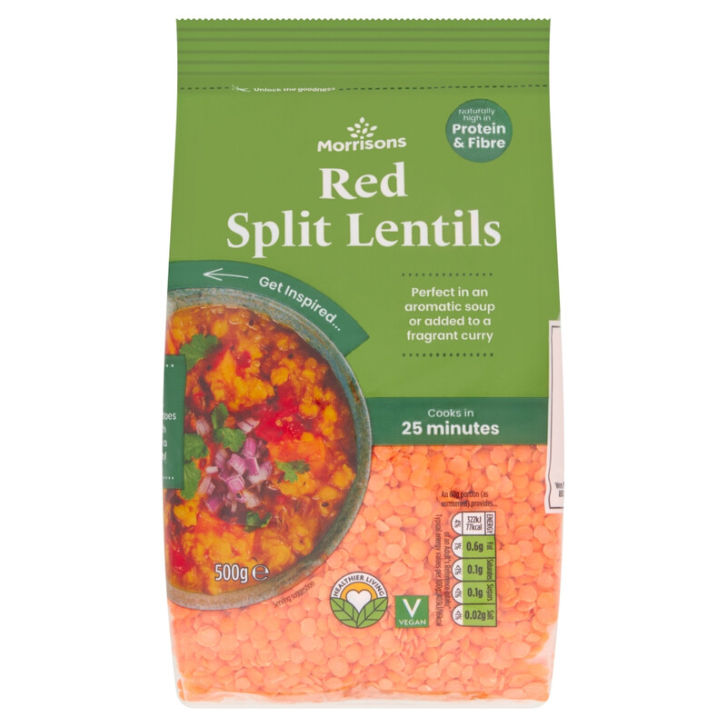 Red Split Lentils 500g
