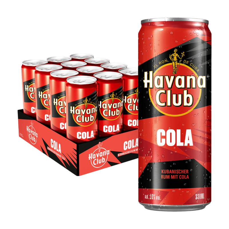 HAVANA CLUB & Cola 12x0.33L