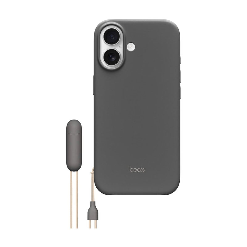 Beats hoesje met standaard voor iPhone 17, MagSafe en camerabediening - Grijs