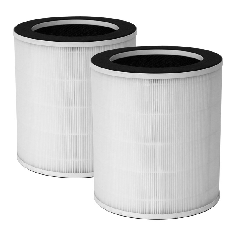 TRULIVA Vervangingsfilter voor KJ450 luchtreiniger, H13 True HEPA & actieve koolstoffilter, 4-traps filtratie, compatibel vervangend luchtfilter