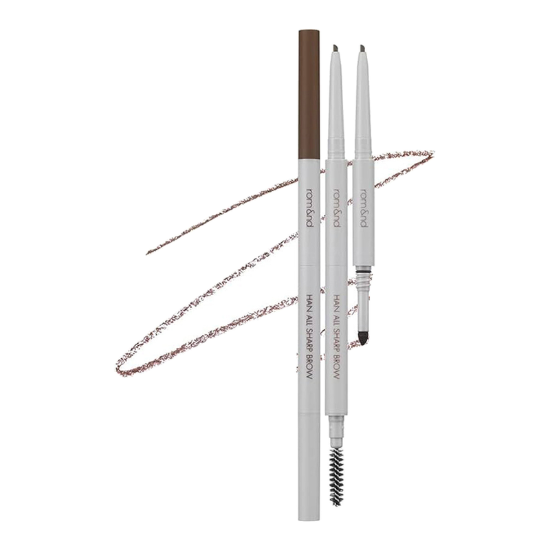 rom&nd HAN ALL SHARP BROW w2 Mild Wood