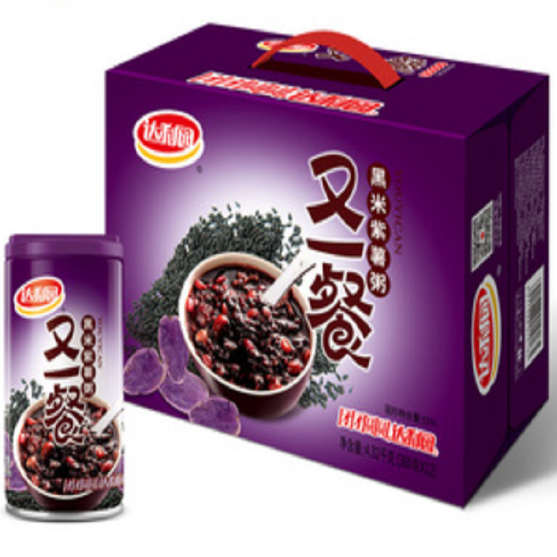 Daliyuan Reisbrei mit schwarzem Reis und Süßkartoffel 360 g x 12