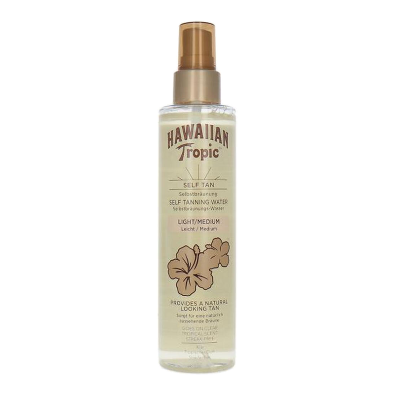Hawaiian Tropic Zelfbruinend Water Donker 190 ml