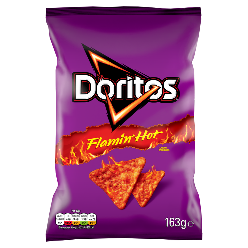 Doritos Extra Flamin' Hot 163G
