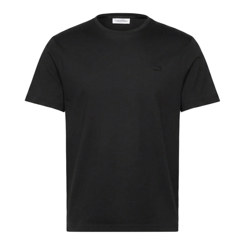 Calvin Klein glad katoenen T-shirt CK - zwart - heren - maat S
