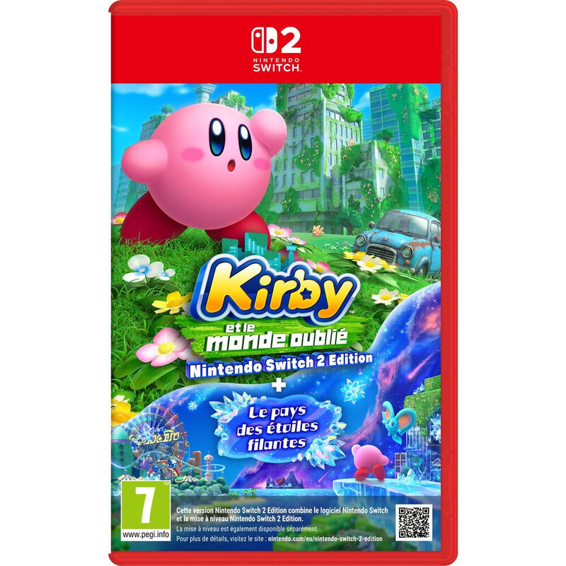 Kirby Et Le Monde Oublié Nintendo Switch 2 Edition + Le Pays Des Étoiles Filantes Switch 2 Nintendo - vue 9