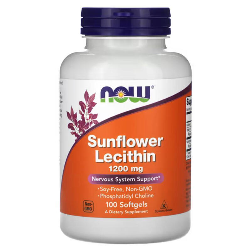 Sunflower Lecithin 1200 mg - 100 Softgels