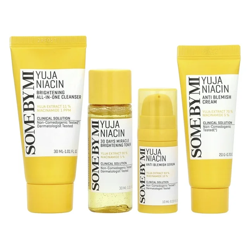 Some By Mi YUJA anti-blemish starterkit in reisformaat cadeaubox