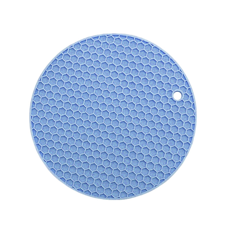 Silicone Placemat & Holder Round 7.2 inch
