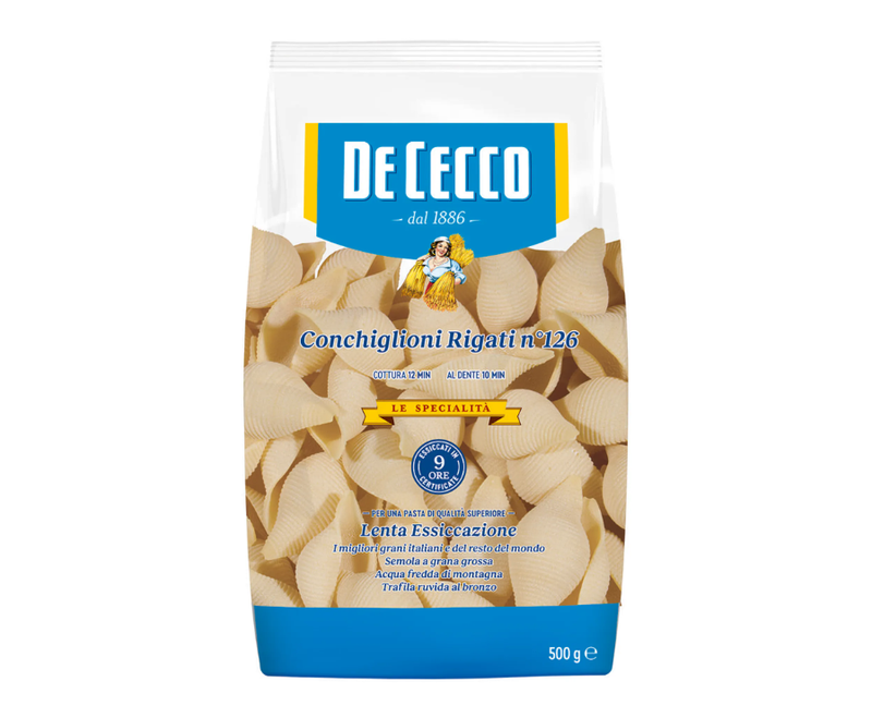 De Cecco Conchiglioni Rigati 500 g