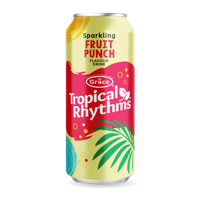 Tropical Rhythms Sparkling Fruit Punch 330ML