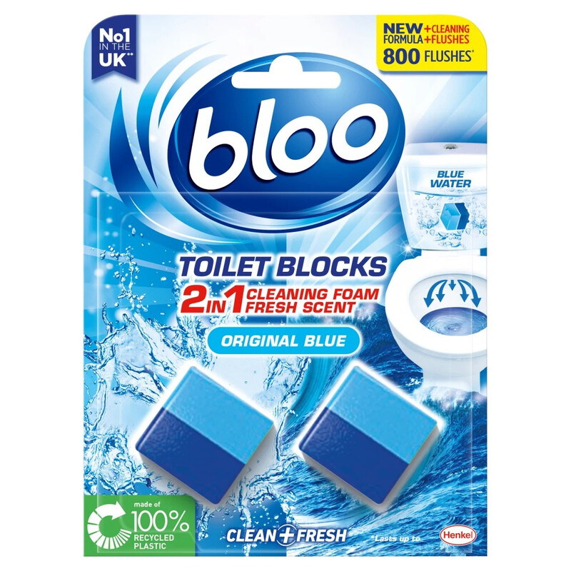 Toilet Block Original Blue 2 x 50g