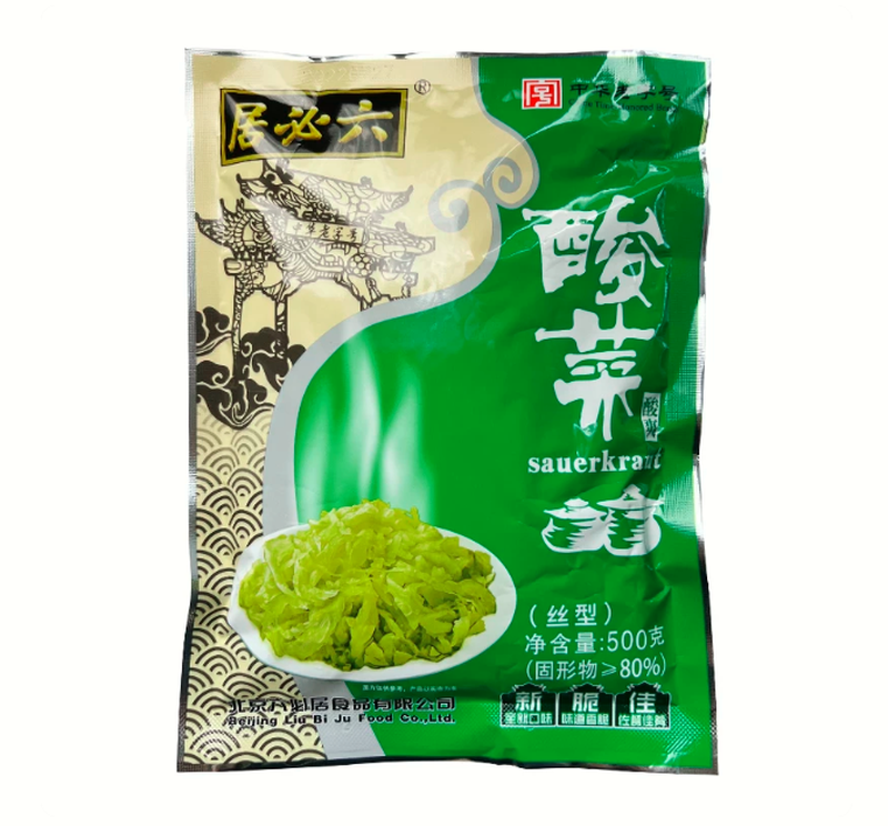 Liu Bi Ju Sauerkraut (in Streifen) 500 g