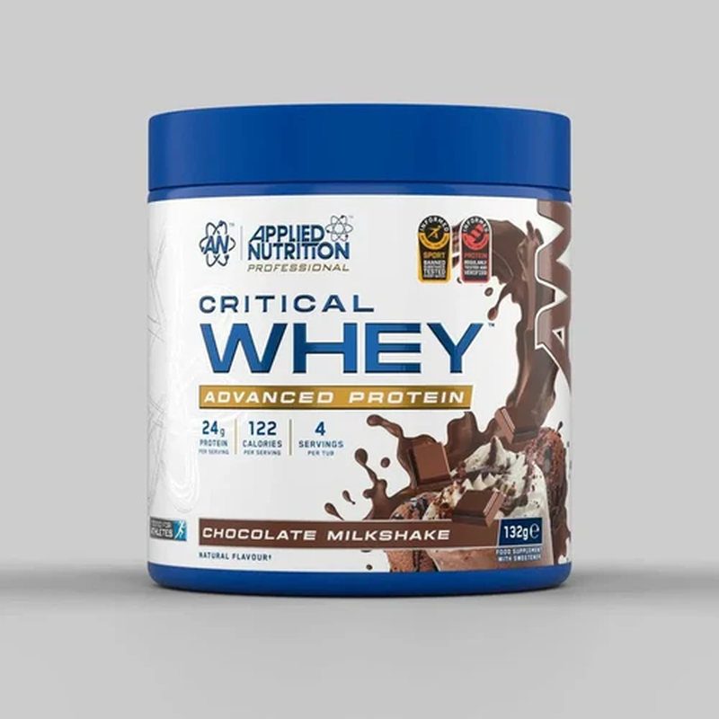 Applied Nutrition Critical Whey Protein Chocolate Protein Nutrition Powder Flavour - 132G