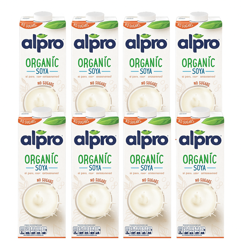 Organic Soya Drink 8x1L
