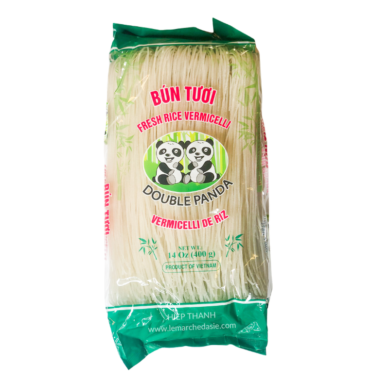 DOUBLE PANDA Reisvermicelli Bún Tươi (Grün) 400 g