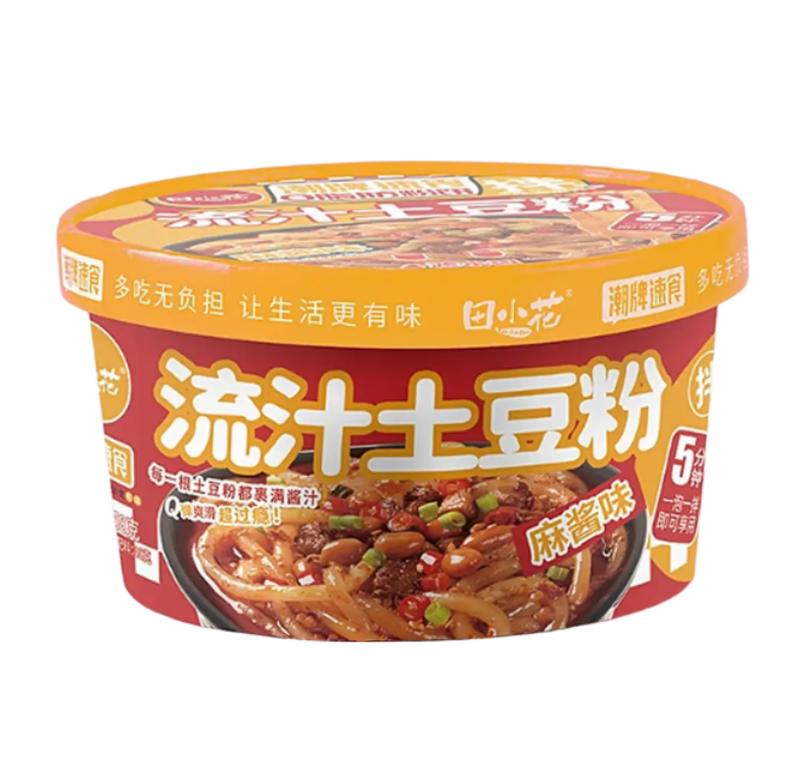 Tian Xiao Hua Tian Xiaohua 0 Fat Potato Vermicelli Sesame Sauce Flavor 268G