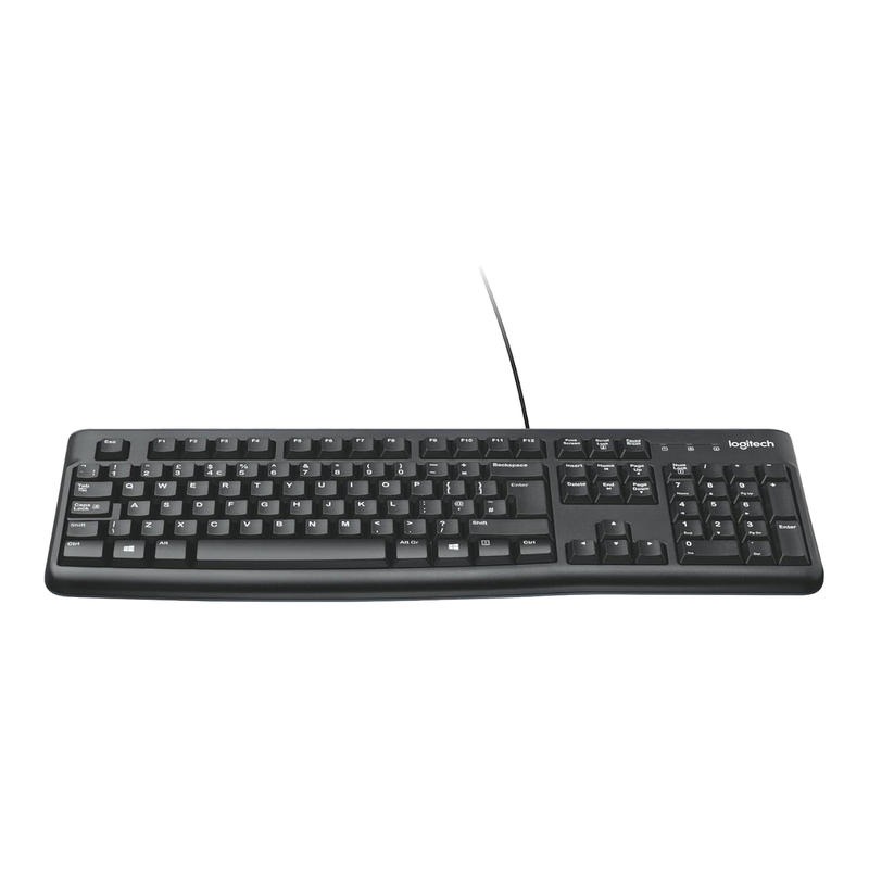 Logitech K120 bedraad toetsenbord - Zwart