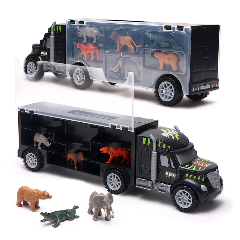 Mini-Traktor-Tiertransporter (mit Aufbewahrungs- und Szenenfunktionen)
