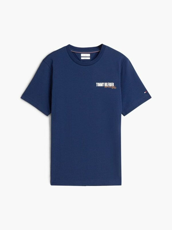 Tommy Hilfiger Back Graphic Jersey T-Shirt - Carbon Navy