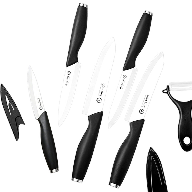 Ceramic Knife Set (5 knives + peeler) Knife Set Kitchen Knife Set