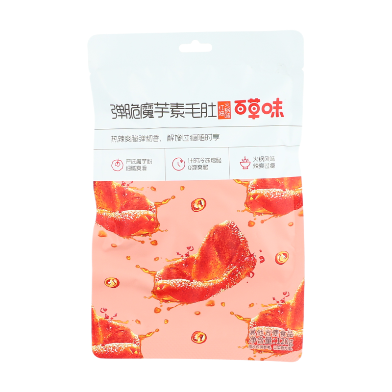 Be&Cheery Crispy Konjac Snack (Spicy Hot Pot Flavor) 120g
