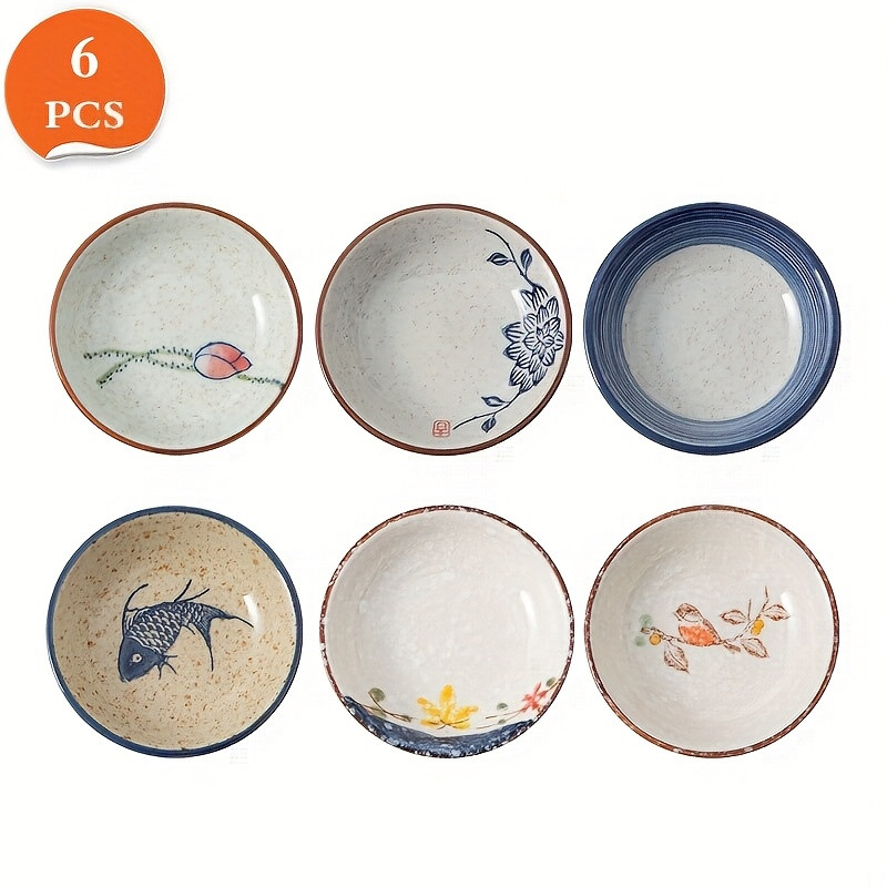 YumiPLUS Ronde dipset van 6 stuks