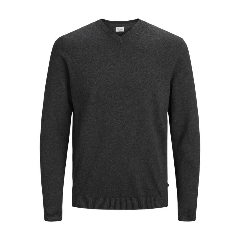 JACK&JONES Essentials JJEBASIC Gebreide V-hals Trui Regular Fit