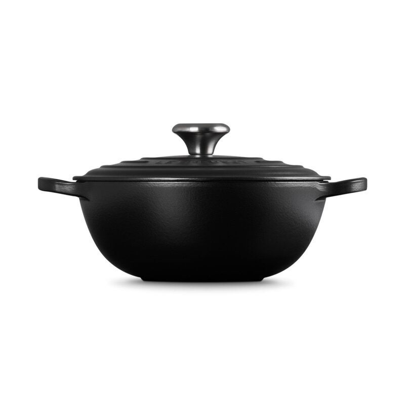 Le Creuset La Marmite 24 cm Mattschwarz