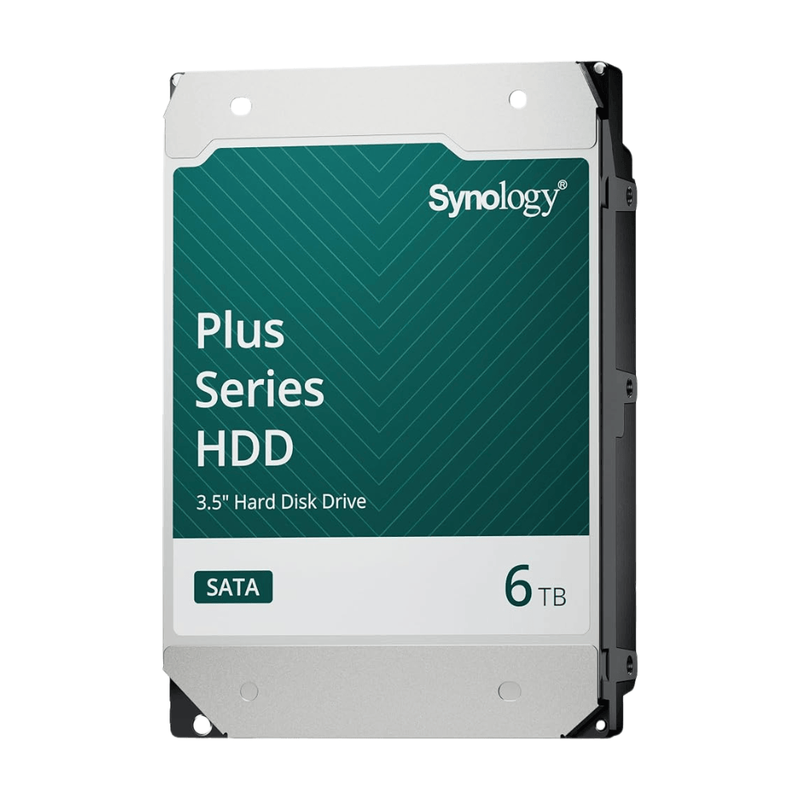 Synology 6TB SATA HDD - 3.5 inch Internal Hard Drive for NAS Storage Solutions and Desktop Computers