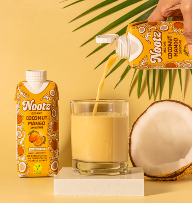 Nootz Coconut Milk Smoothie Mango 325Ml