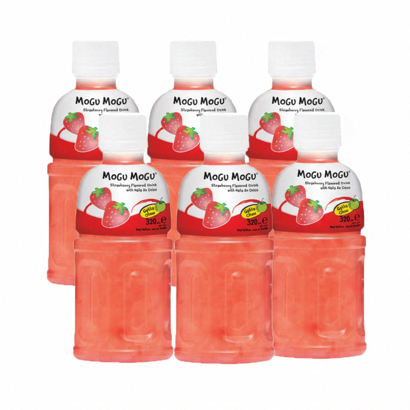 Strawberry Flavoured Drink with Coconut Jelly 320ml * 6pcs