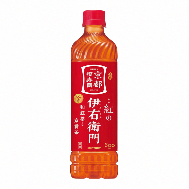 Suntory Beni no Iyemon Japanese Black & Green Tea 600ml