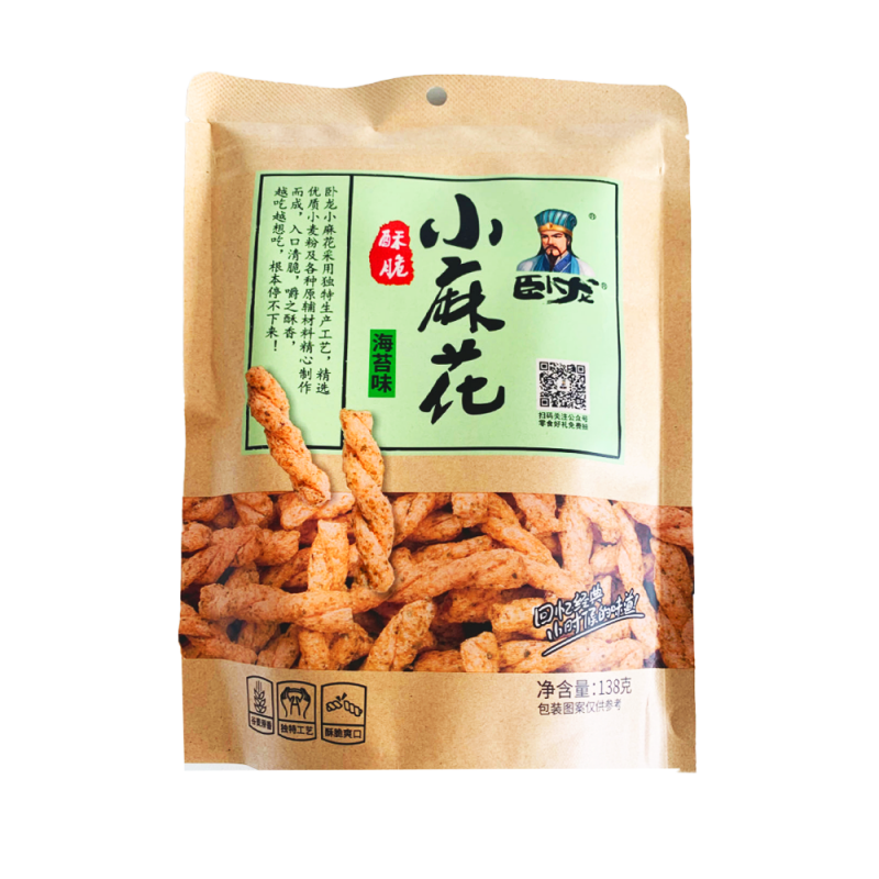 Wo Long Mini Mahua Meeresalgen-Geschmack 138 g