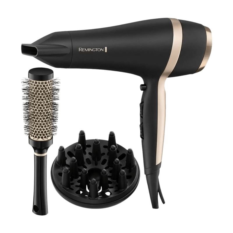 Remington D6940GP haardroger cadeauset - 2200 W vermogen - 6 opzetstukken - Inclusief diffuser en Pik