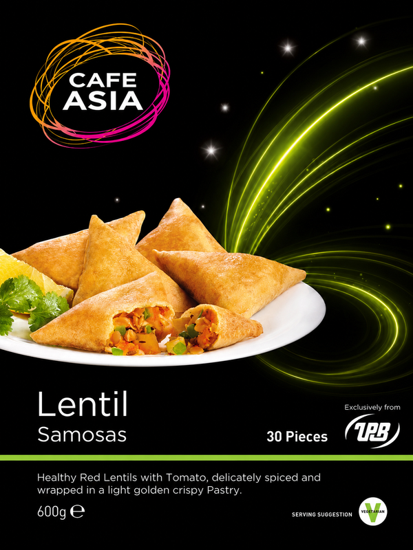 Cafe Asia Lentil Samosas 600g