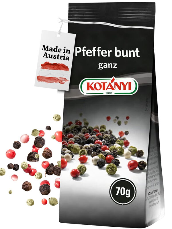 KOTÁNYI Pfeffer bunt ganz Beutel 45 g