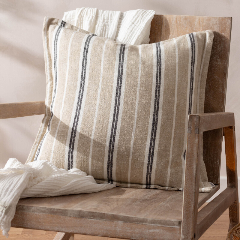 Cushion Hebble Square Natural 50x50cm