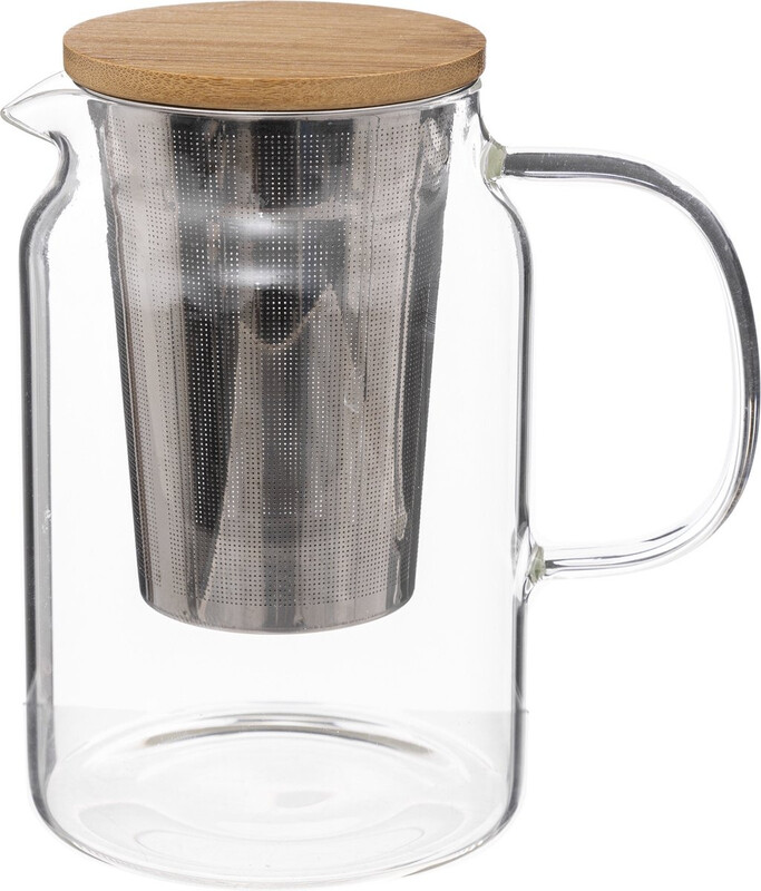 Secret de Gourmet Glazen Theepot - 90 cl, Transparant