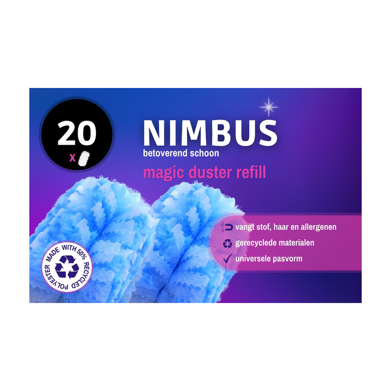 Nimbus navulling voor magische stofdoek (20x)