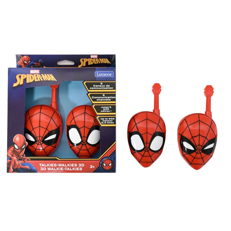 Marvel 3D Spider-man Walkie Talkies