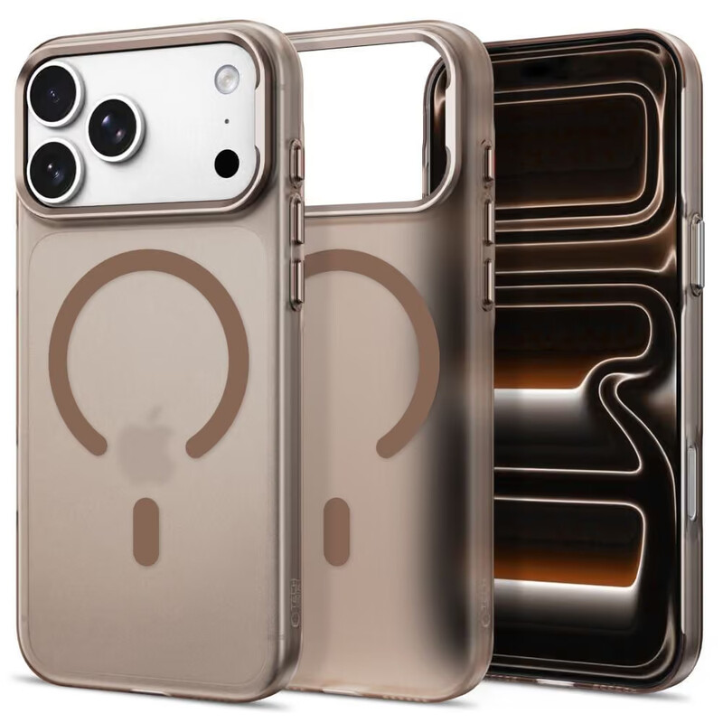 Tech-Protect MagZero MagSafe hoesje voor iPhone 17 Pro / 18 Pro - matbruin