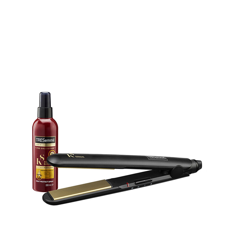 Keratin Smooth & Style 230 Hair Straightener, Max 230 degrees Celsius, Variable Heat,