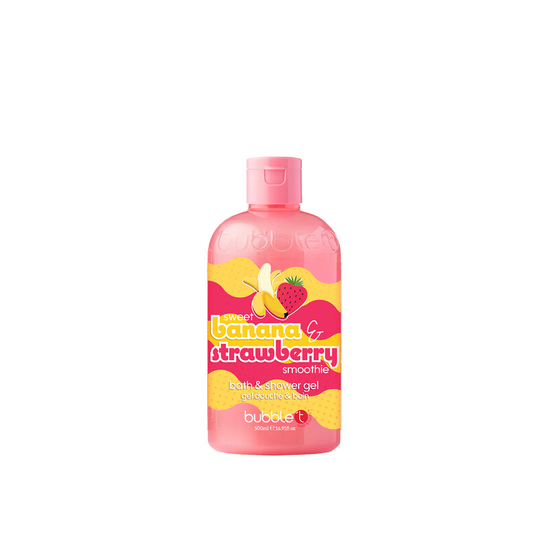 Bath & Shower Gel In Strawberry & Banana 500ml