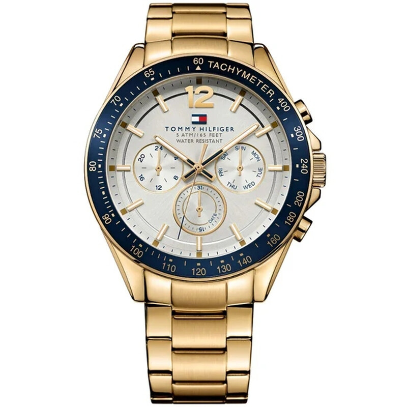 1791121 Gold Plated Multifunction Quartz Watch